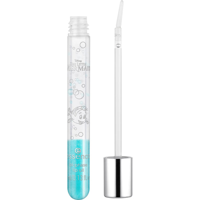 Essence X Disney The Little Mermaid Bi-phase Lip Oil 01 You Can Swim With Us