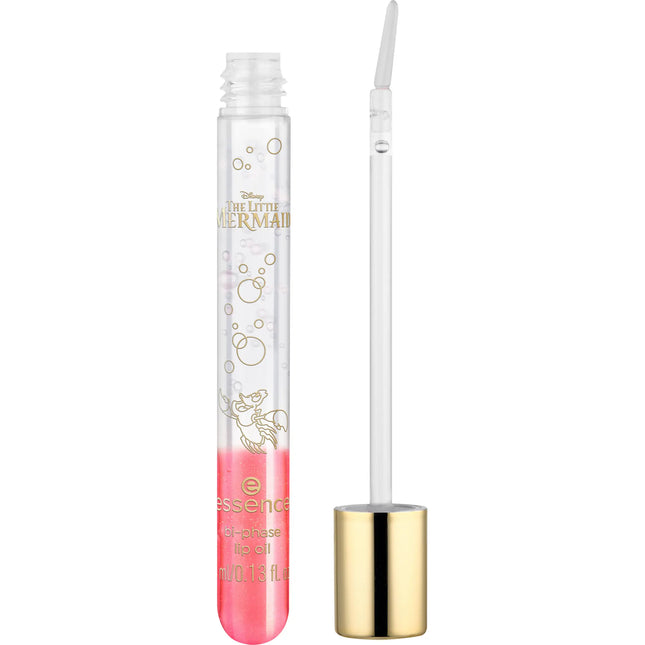 Essence X Disney The Little Mermaid Bi-phase Lip Oil 02 Swim Towards Your Dreams