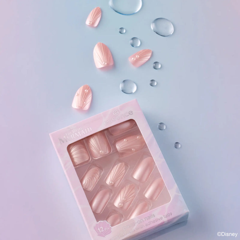 Essence X Disney The Little Mermaid Press-on Nails Pearl Of The Sea