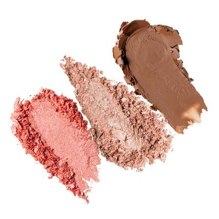Everybody London Trio Face Palette Glow Me Peachy