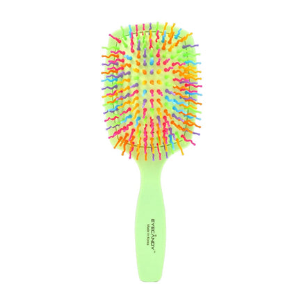 Eyecandy Rainbow Volume S Paddle Brush Melon Green