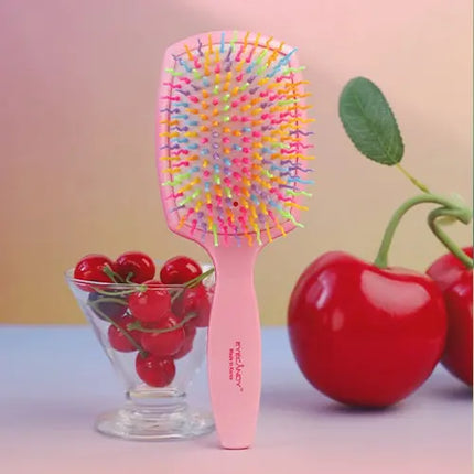 Eyecandy Rainbow Volume S Paddle Brush Neo Pink