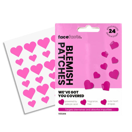 Face Facts Blemish Patches Hearts