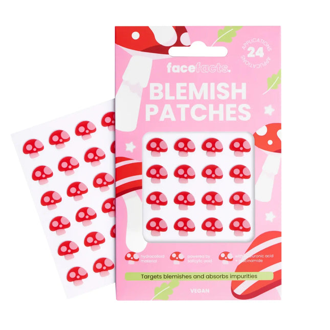 Face Facts Blemish Patches Mushrooms