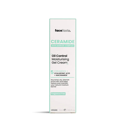 Face Facts Ceramide Oil Control Moisturising Gel Cream