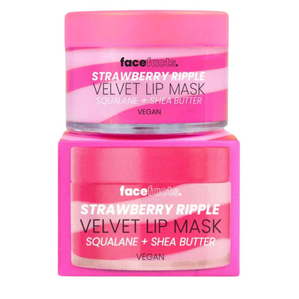 Face Facts Swirl Lip Mask Strawberry