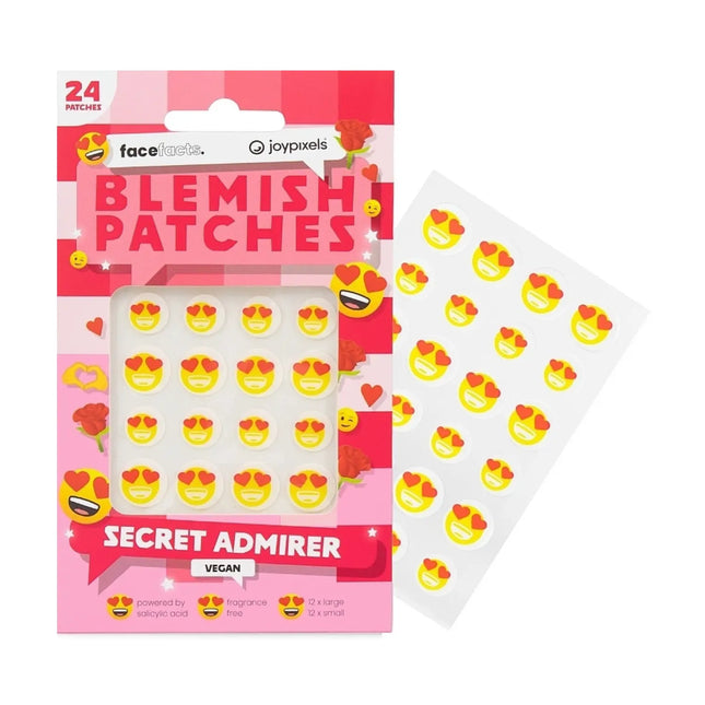 Face Facts x JoyPixels Blemish Patches Secret Admirer