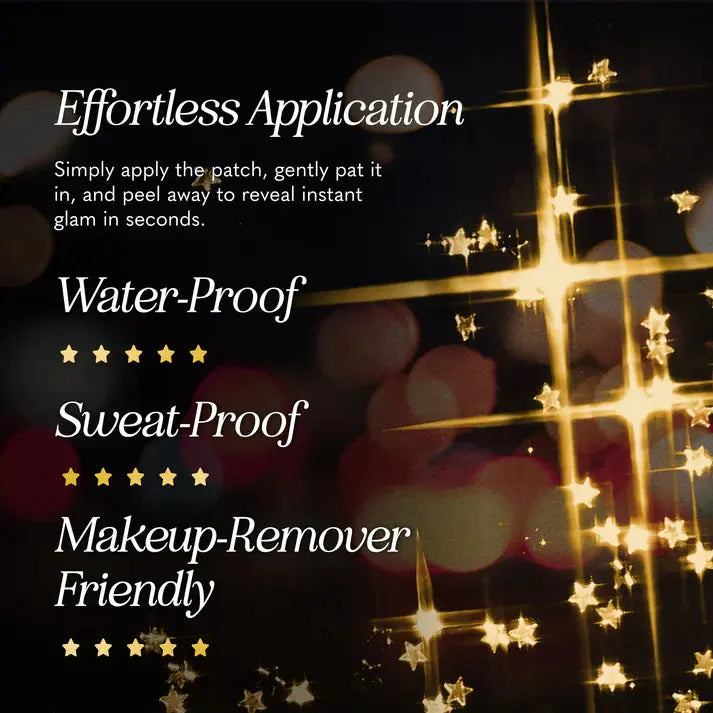 Fazit Make Up Patches Gold Glitter Freckles