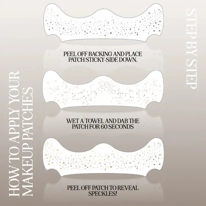 Fazit Make Up Patches Rose Gold Stardust Speckles