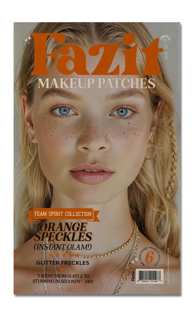 Fazit Makeup Patches Orange Spirit Speckles