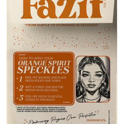 Fazit Makeup Patches Orange Spirit Speckles