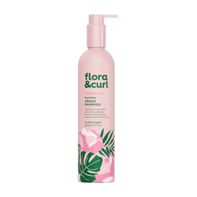 Flora & Curl Cream Shampoo Rose Water