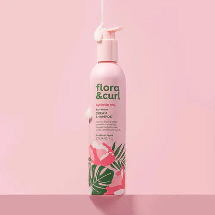 Flora & Curl Cream Shampoo Rose Water