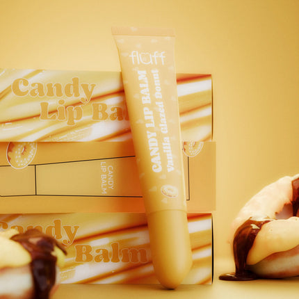 Fluff Candy Lip Balm Vanilla Glazed Donut