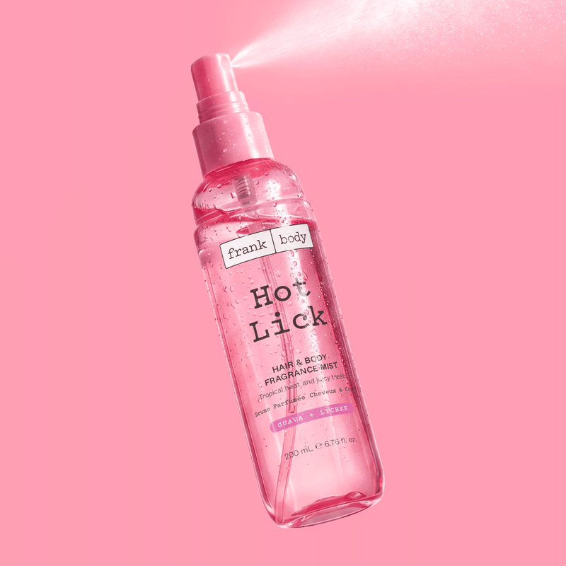 Frank Body Hot Lick Hair & Body Fragrance Mist On The Go