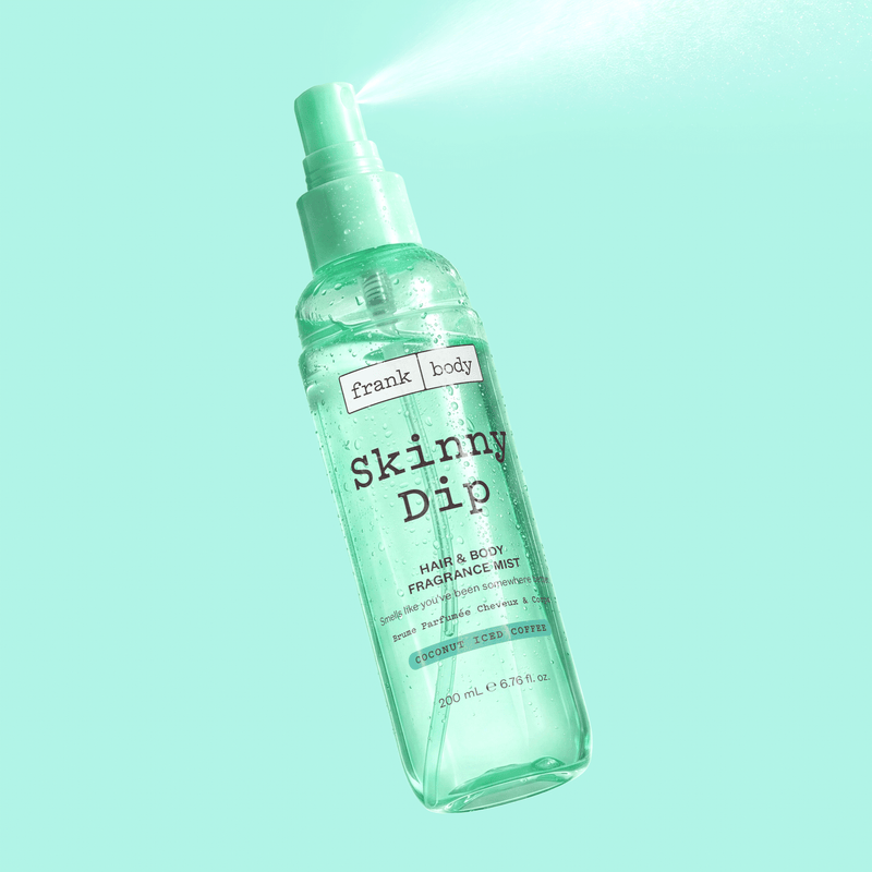 Frank Body Skinny Dip Hair & Body Fragrance Mist On The Go