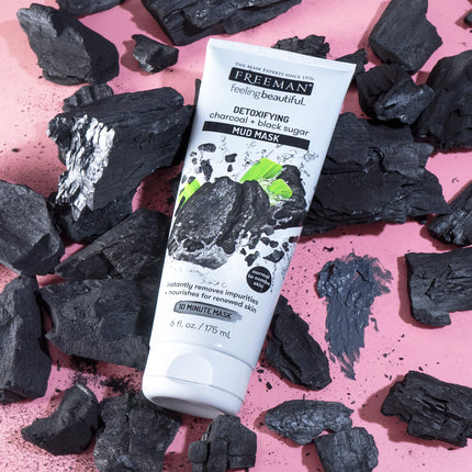 Freeman Mud Mask Charcoal and Black Sugar
