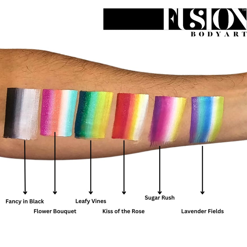 Fusion Body Art Face Painting Palette Sugar Skull