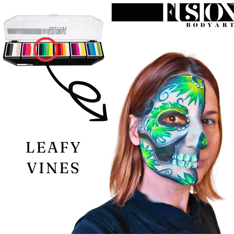 Fusion Body Art Face Painting Palette Sugar Skull