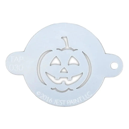 Fusion Body Art Jack Lantern Face Painting Stencil