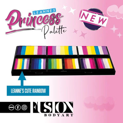 Fusion Body Art Leanne's Princess Petal Palette
