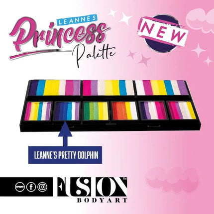 Fusion Body Art Leanne's Princess Petal Palette