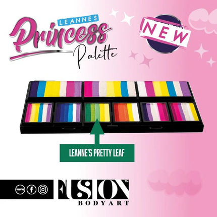Fusion Body Art Leanne's Princess Petal Palette