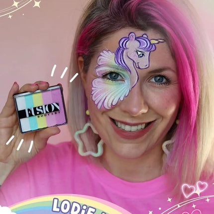 Fusion Body Art Lodie UP Rainbow Cake Cotton Candy