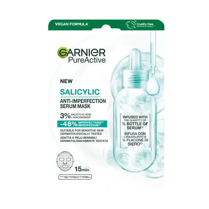 Garnier PureActive Salicylic Anti-Imperfection Serum Mask