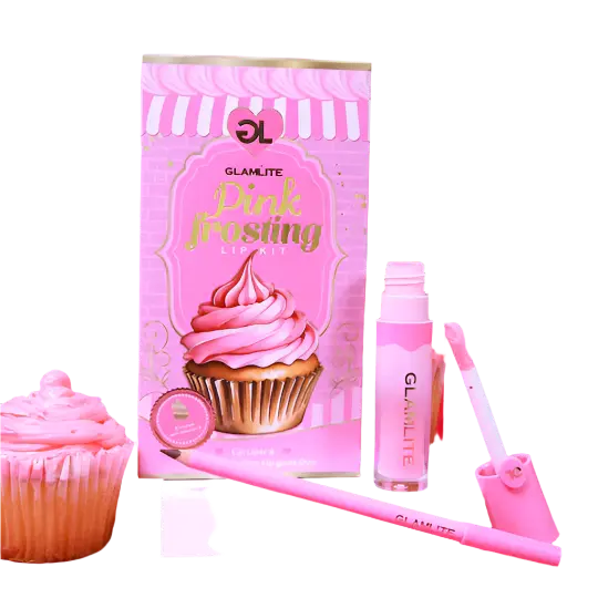 Glamlite Pink Frosting Lip Kit
