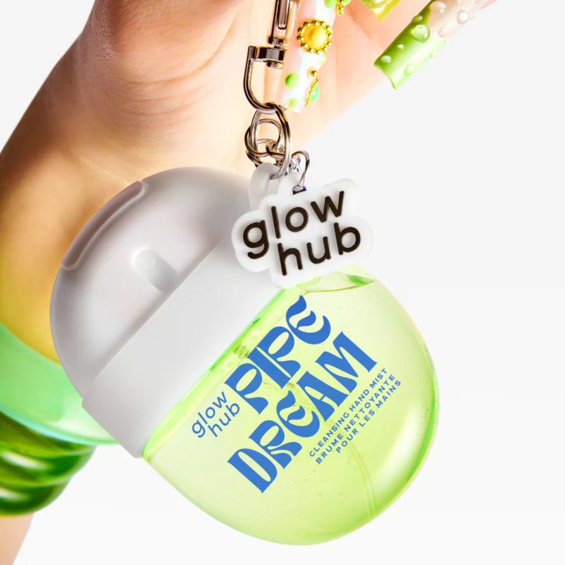 Glow Hub Cleansing Mist Pipe Dream, hydraterende handreiniger met geur
