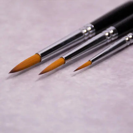 Grimas Face Paint Brush Set Round 2/4/6