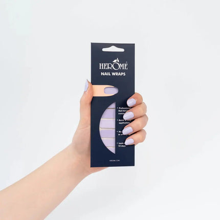 Herôme Nail Wraps Lilac
