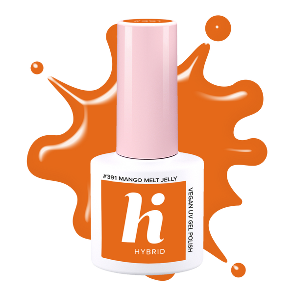Hi Hybrid UV Gel Polish Jelly #391 Mango Melt