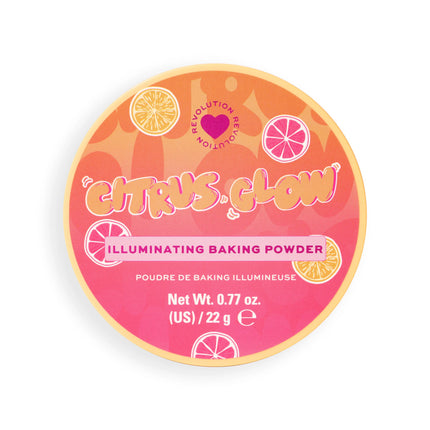 I Heart Revolution Citrus Glow Illuminating Baking Powder