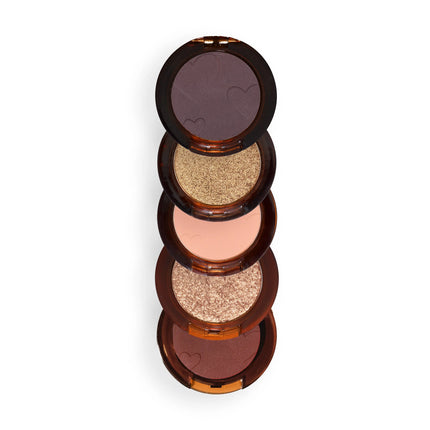 I Heart Revolution Snack Stacks Shadow Palette Cocoa Bronze