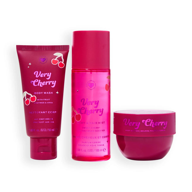 I Heart Revolution Very Cherry Bath & Body Gift Set