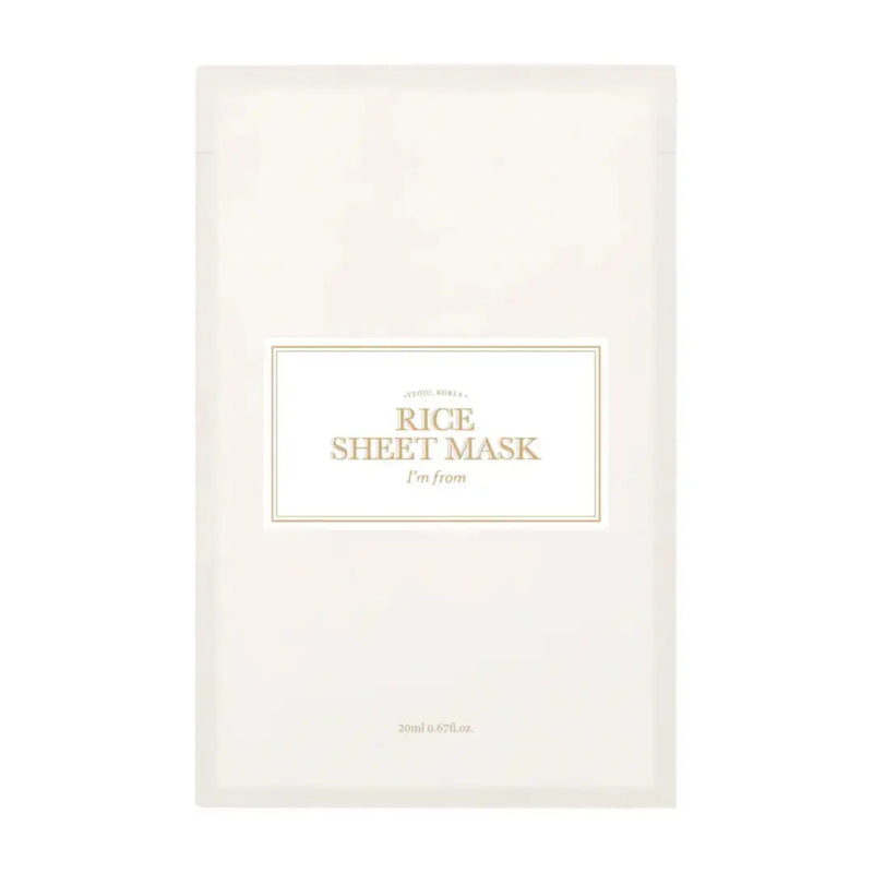 I'm From Rice Sheet Mask