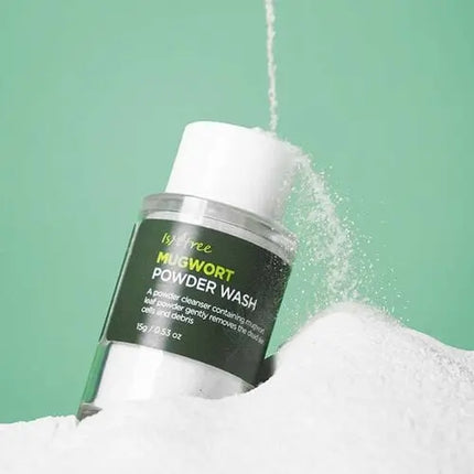 Isntree Mugwort Calming Powder Wash