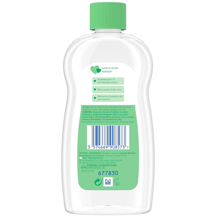 Johnson's Baby Oil Aloe Vera 300 ml.