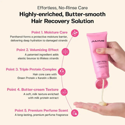 JULYME Perfume Recovery Butter Hair Mask Sunset Freesia