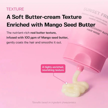 JULYME Perfume Recovery Butter Hair Mask Sunset Freesia