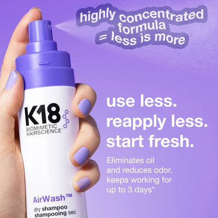 K18 Hair AirWash Droogshampoo 47 ml