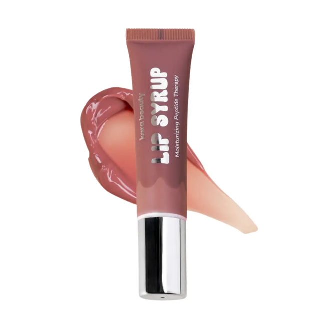 Kara Beauty Lip Syrup Moisturizing Peptide Therapy Mauve Berry