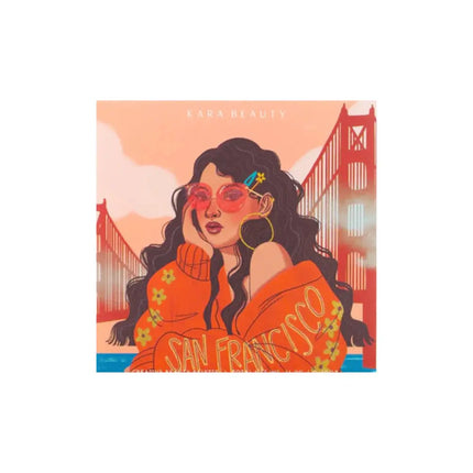 Kara Beauty San Francisco 16 Shade Palette