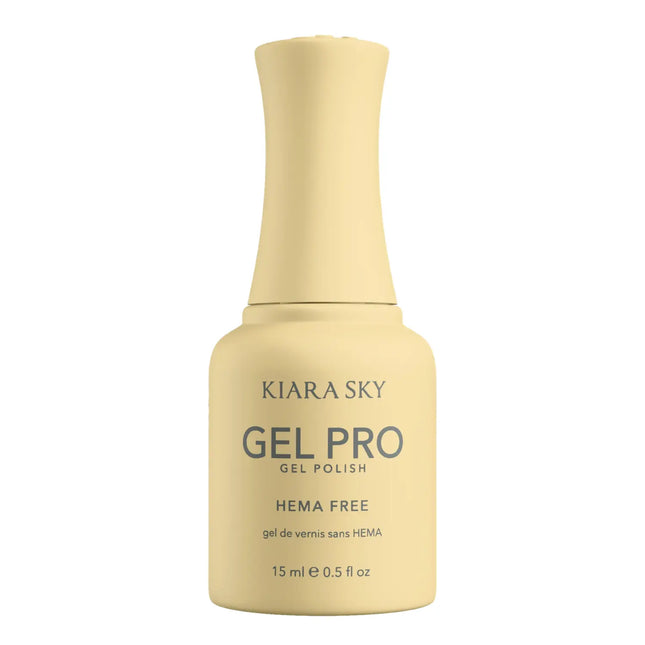 Kiara Sky Gel Pro Gel Polish Lemon Creme