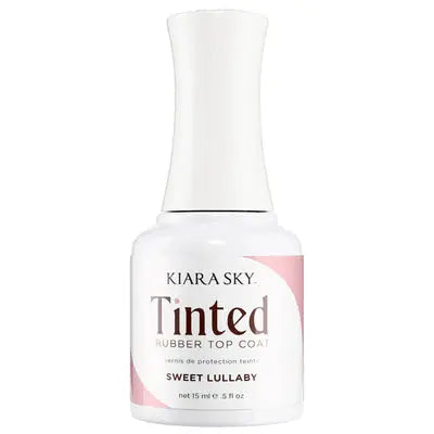 Kiara Sky Tinted Rubber Top Coat Sweet Lullaby