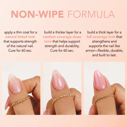 Kiara Sky Tinted Rubber Top Coat Sweet Lullaby