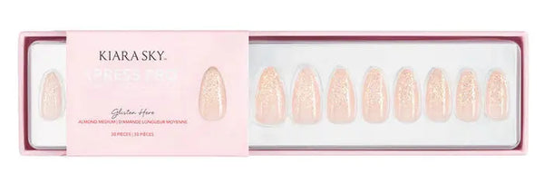 Kiara Sky xPress Pro Press-on Nails Glisten Here