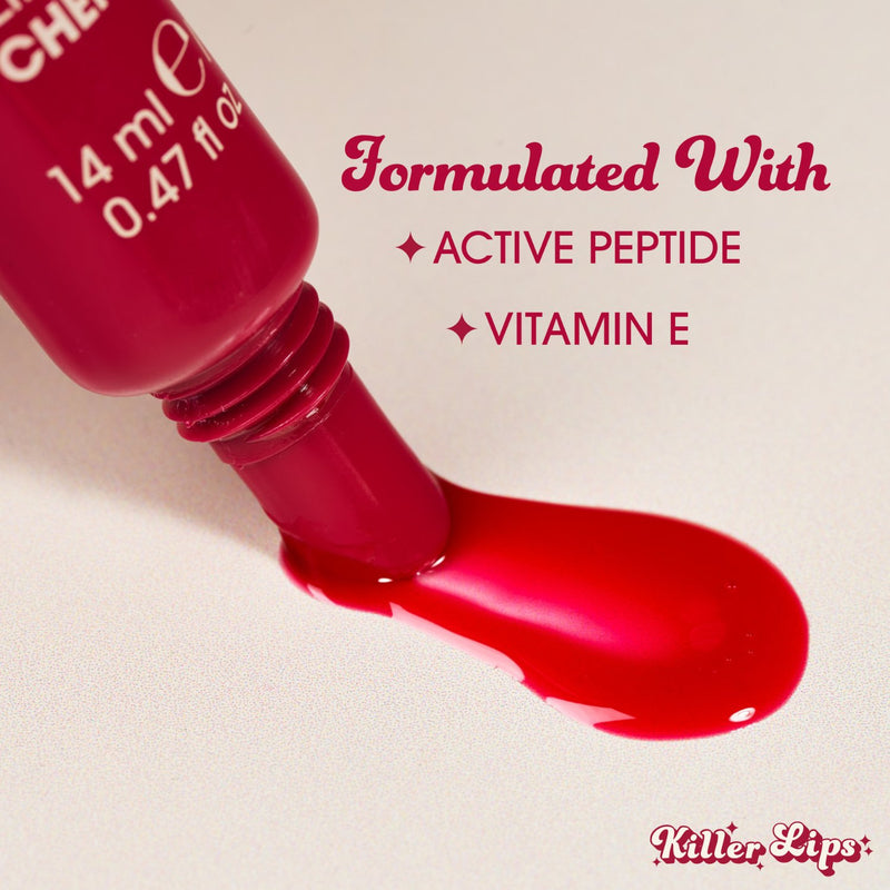 Killer Lips Kiss This Peptide Lip Tint Cherry